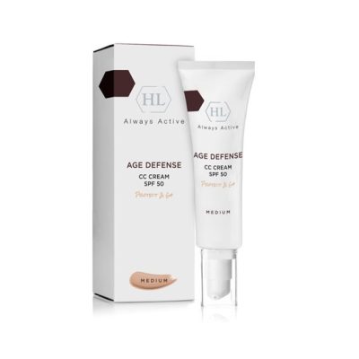 AGE DEFENSE CC CREAM SPF 50 MEDIUM 50ml protect & go ***NEW *** Limited Edition
